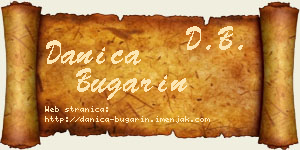 Danica Bugarin vizit kartica